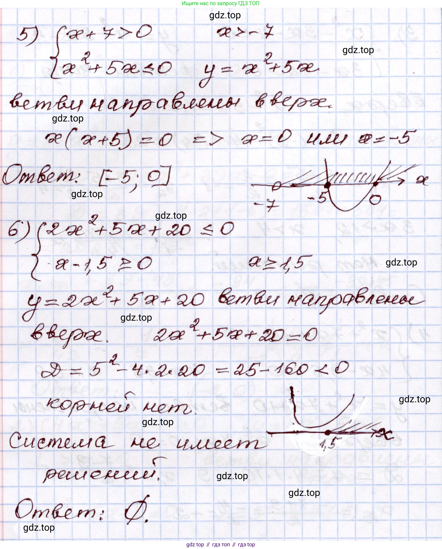 ГДЗ Алгебра, 8 класс Учебник, авторы: Шыныбеков Абдухали Насырович, Шыныбеков Данияр Абдухалиевич, Жумабаев Ринат Нурланович, издательство Атамұра, Алматы, 2018, страница 162, номер 5.50, Решение (продолжение 3)