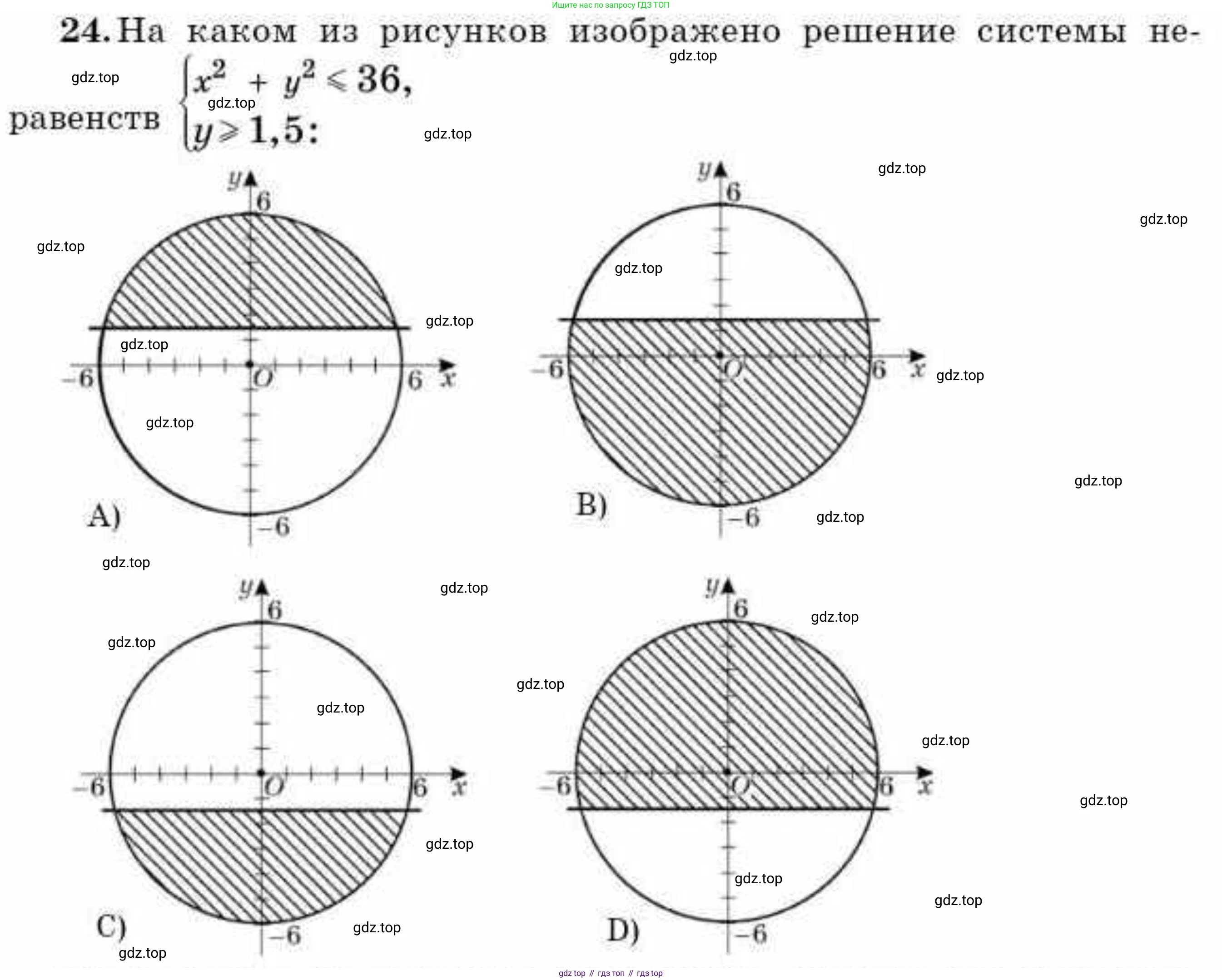 ГДЗ Алгебра, 9 класс Учебник, авторы: Абылкасымова Алма Есимбековна, Кучер Татьяна Павловна, Корчевский Владимир Евгеньевич, Жумагулова Зауре Абдыкеновна, издательство Мектеп, Алматы, 2019, бирюзового цвета, Часть 1, страница 72, номер 24, Условие рус