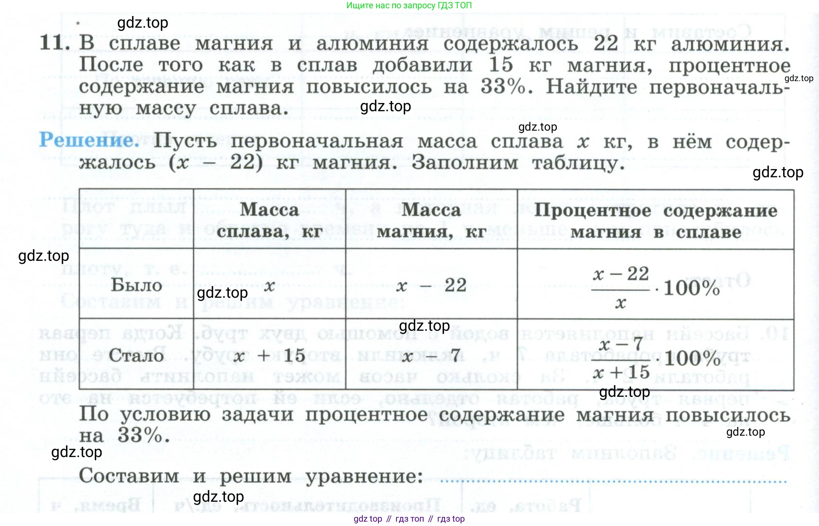 ГДЗ Алгебра, 9 класс рабочая тетрадь, авторы: Крайнева Лариса Борисовна, Миндюк Нора Григорьевна, Шлыкова Инга Соломоновна, издательство Просвещение, Москва, 2024, белого цвета, Часть 1, страница 80, номер 11, Условие