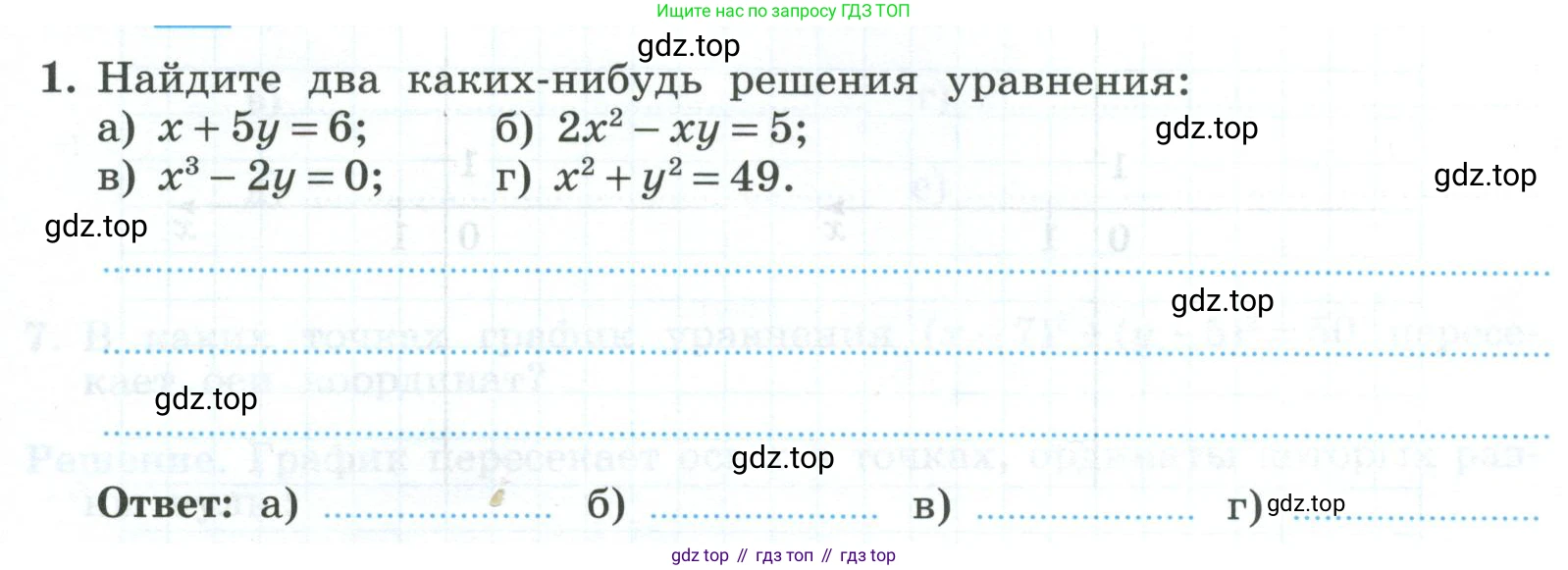 ГДЗ Алгебра, 9 класс рабочая тетрадь, авторы: Крайнева Лариса Борисовна, Миндюк Нора Григорьевна, Шлыкова Инга Соломоновна, издательство Просвещение, Москва, 2024, белого цвета, Часть 1, страница 95, номер 1, Условие