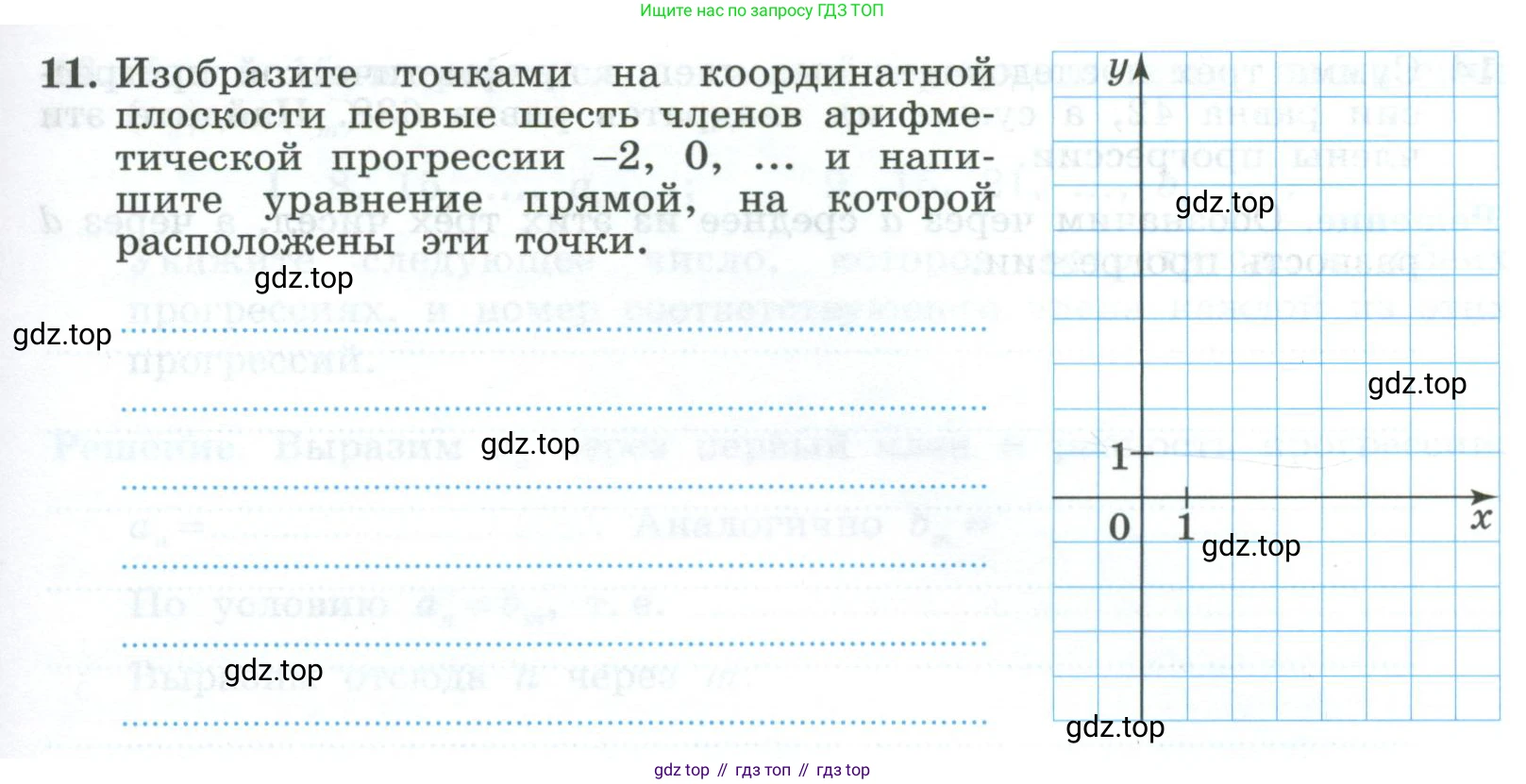 ГДЗ Алгебра, 9 класс рабочая тетрадь, авторы: Крайнева Лариса Борисовна, Миндюк Нора Григорьевна, Шлыкова Инга Соломоновна, издательство Просвещение, Москва, 2024, белого цвета, Часть 2, страница 37, номер 11, Условие