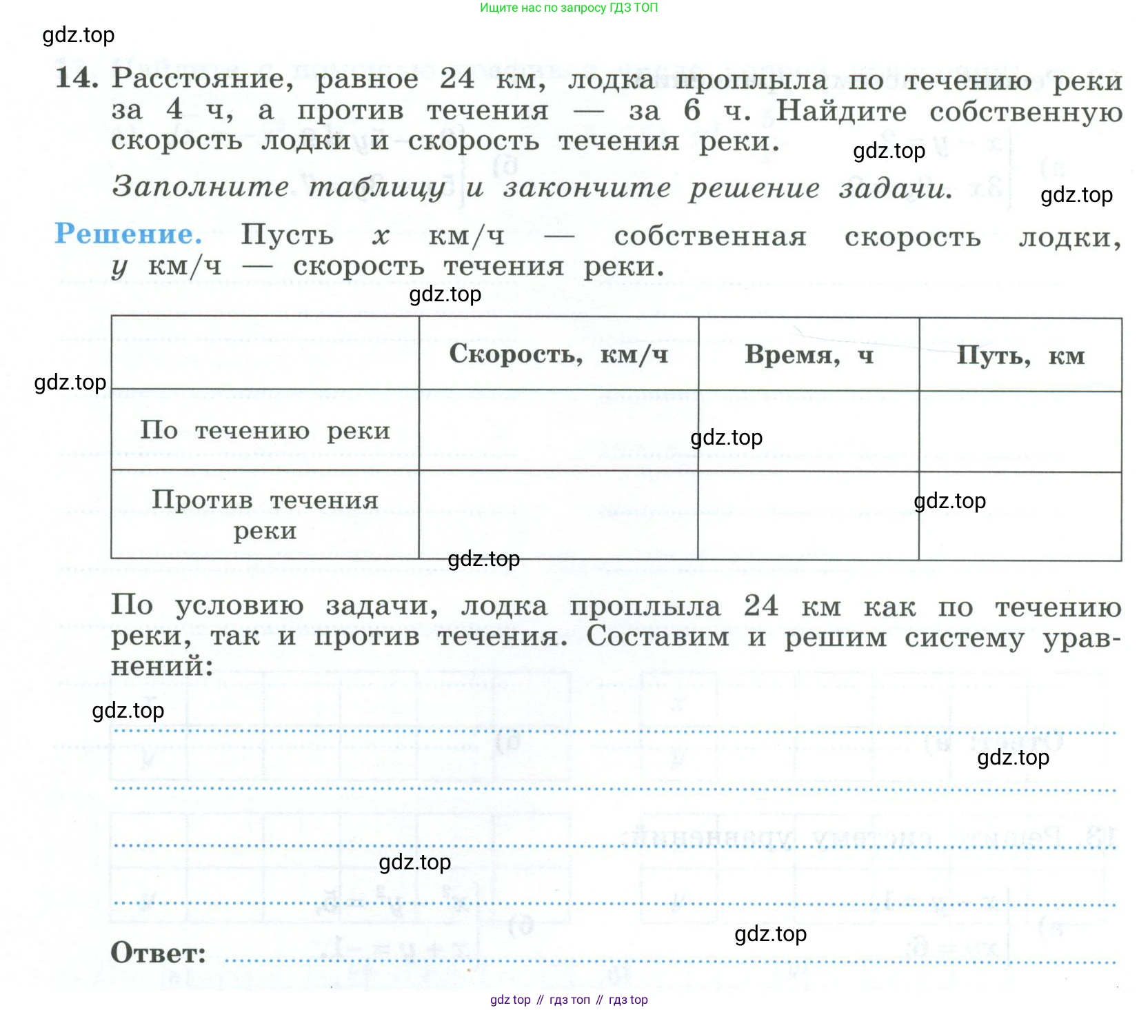 ГДЗ Алгебра, 9 класс рабочая тетрадь, авторы: Крайнева Лариса Борисовна, Миндюк Нора Григорьевна, Шлыкова Инга Соломоновна, издательство Просвещение, Москва, 2024, белого цвета, Часть 2, страница 78, номер 14, Условие