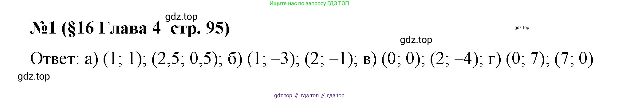 ГДЗ Алгебра, 9 класс рабочая тетрадь, авторы: Крайнева Лариса Борисовна, Миндюк Нора Григорьевна, Шлыкова Инга Соломоновна, издательство Просвещение, Москва, 2024, белого цвета, Часть 1, страница 95, номер 1, Решение