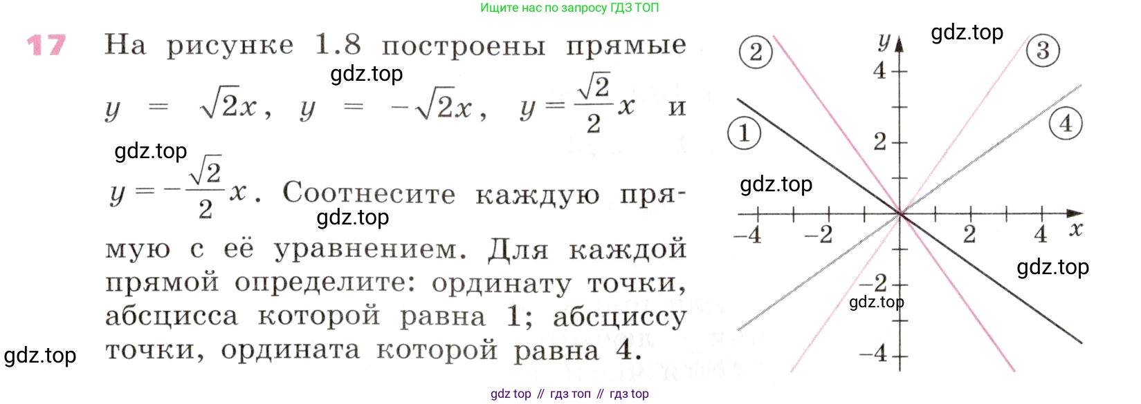 Алгебра, 9 класс Учебник, авторы: Дорофеев Георгий Владимирович, Суворова Светлана Борисовна, Бунимович Евгений Абрамович, Кузнецова Людмила Викторовна, Минаева Светлана Станиславовна, Рослова Лариса Олеговна, издательство Просвещение, Москва, 2019, белого цвета, страница 13, номер 17, Условие
