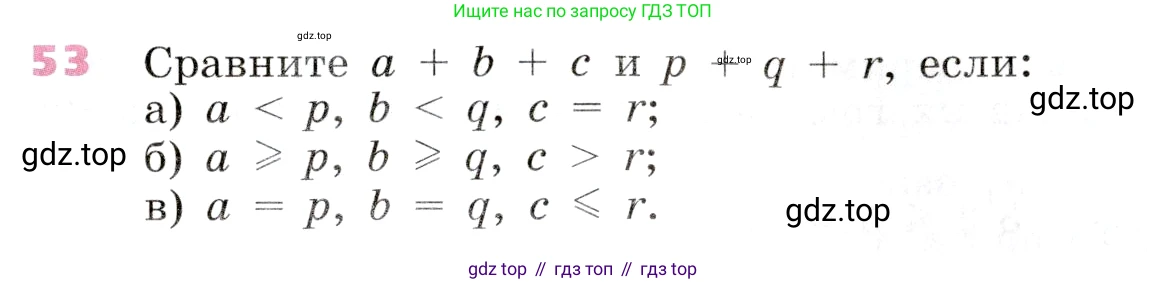 Алгебра, 9 класс Учебник, авторы: Дорофеев Георгий Владимирович, Суворова Светлана Борисовна, Бунимович Евгений Абрамович, Кузнецова Людмила Викторовна, Минаева Светлана Станиславовна, Рослова Лариса Олеговна, издательство Просвещение, Москва, 2019, белого цвета, страница 23, номер 53, Условие