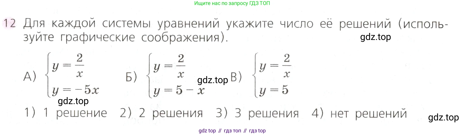 Алгебра, 9 класс Учебник, авторы: Дорофеев Георгий Владимирович, Суворова Светлана Борисовна, Бунимович Евгений Абрамович, Кузнецова Людмила Викторовна, Минаева Светлана Станиславовна, Рослова Лариса Олеговна, издательство Просвещение, Москва, 2019, белого цвета, страница 217, номер 12, Условие