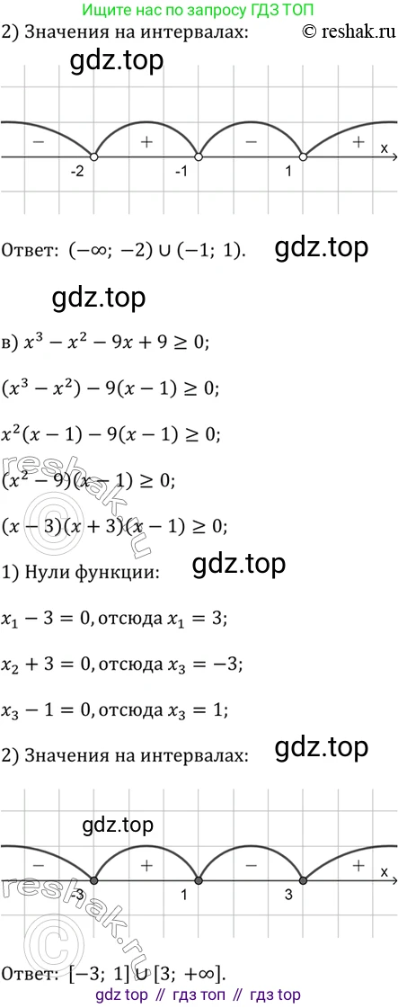 Алгебра, 9 класс Учебник, авторы: Дорофеев Георгий Владимирович, Суворова Светлана Борисовна, Бунимович Евгений Абрамович, Кузнецова Людмила Викторовна, Минаева Светлана Станиславовна, Рослова Лариса Олеговна, издательство Просвещение, Москва, 2019, белого цвета, страница 123, номер 315, Решение 2 (продолжение 2)