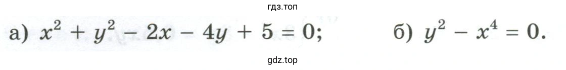 Упражнение 484 Построить график уравнения
