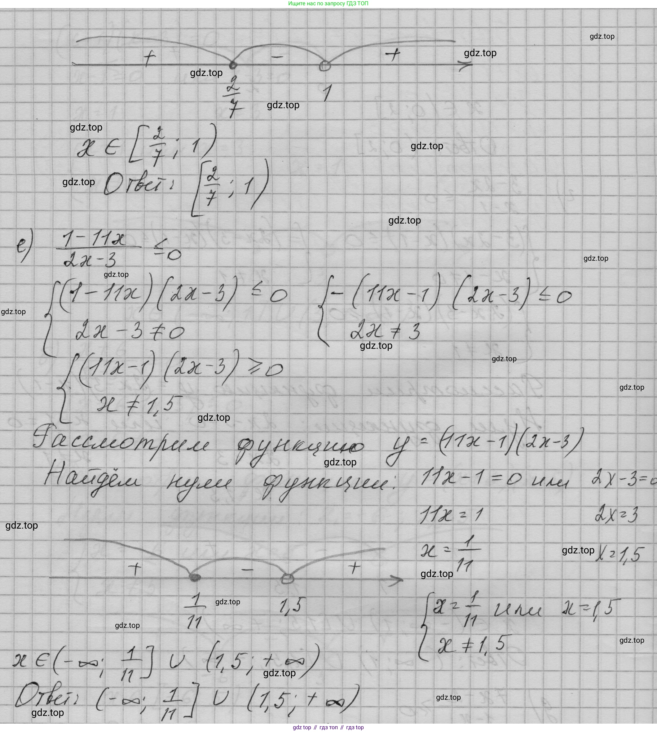 ГДЗ Алгебра, 9 класс Учебник, авторы: Макарычев Юрий Николаевич, Миндюк Нора Григорьевна, Нешков Константин Иванович, Суворова Светлана Борисовна, издательство Просвещение, Москва, 2023, белого цвета, страница 97, номер 296, Решение 1 (продолжение 4)