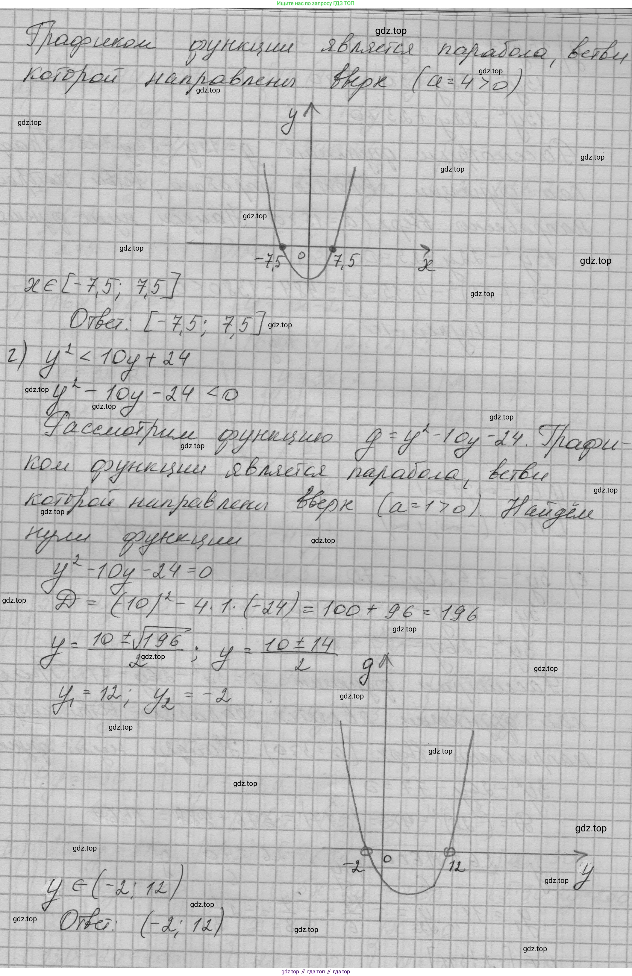 ГДЗ Алгебра, 9 класс Учебник, авторы: Макарычев Юрий Николаевич, Миндюк Нора Григорьевна, Нешков Константин Иванович, Суворова Светлана Борисовна, издательство Просвещение, Москва, 2023, белого цвета, страница 117, номер 381, Решение 1 (продолжение 3)