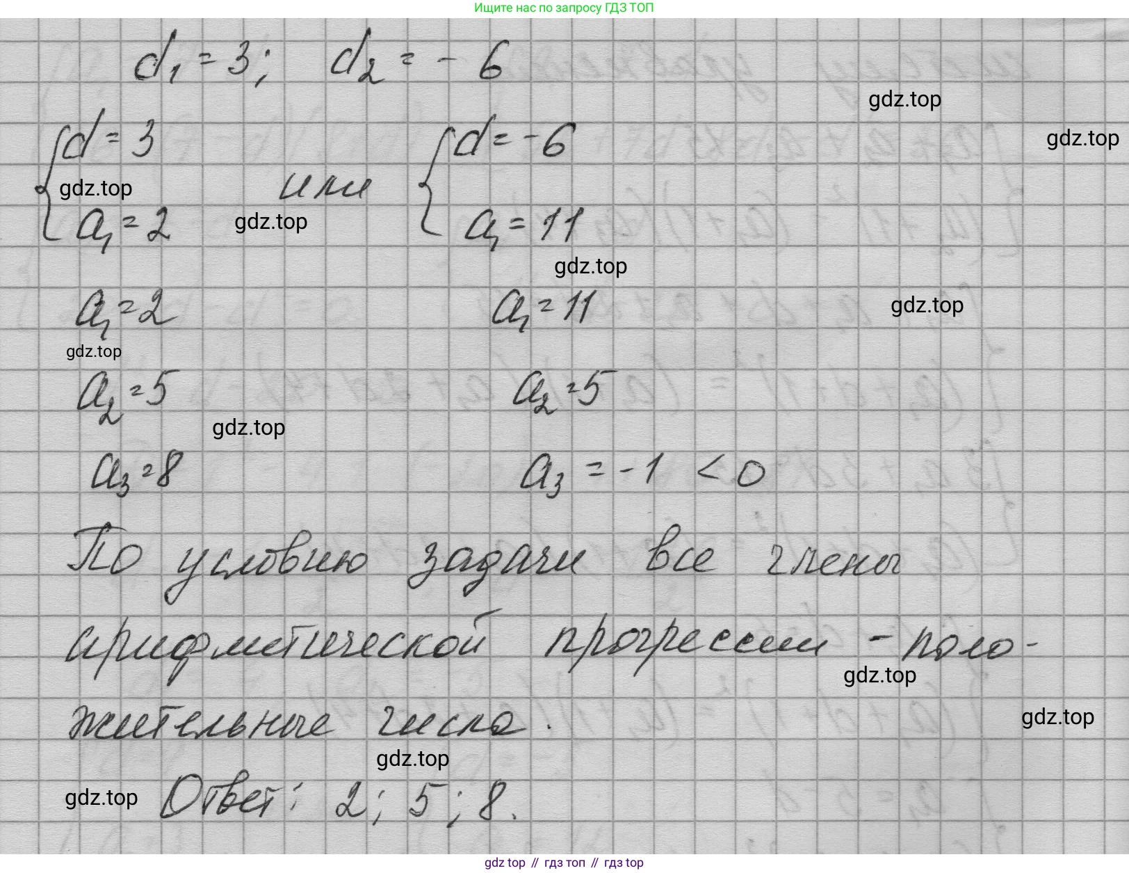 ГДЗ Алгебра, 9 класс Учебник, авторы: Макарычев Юрий Николаевич, Миндюк Нора Григорьевна, Нешков Константин Иванович, Суворова Светлана Борисовна, издательство Просвещение, Москва, 2023, белого цвета, страница 173, номер 611, Решение 1 (продолжение 3)