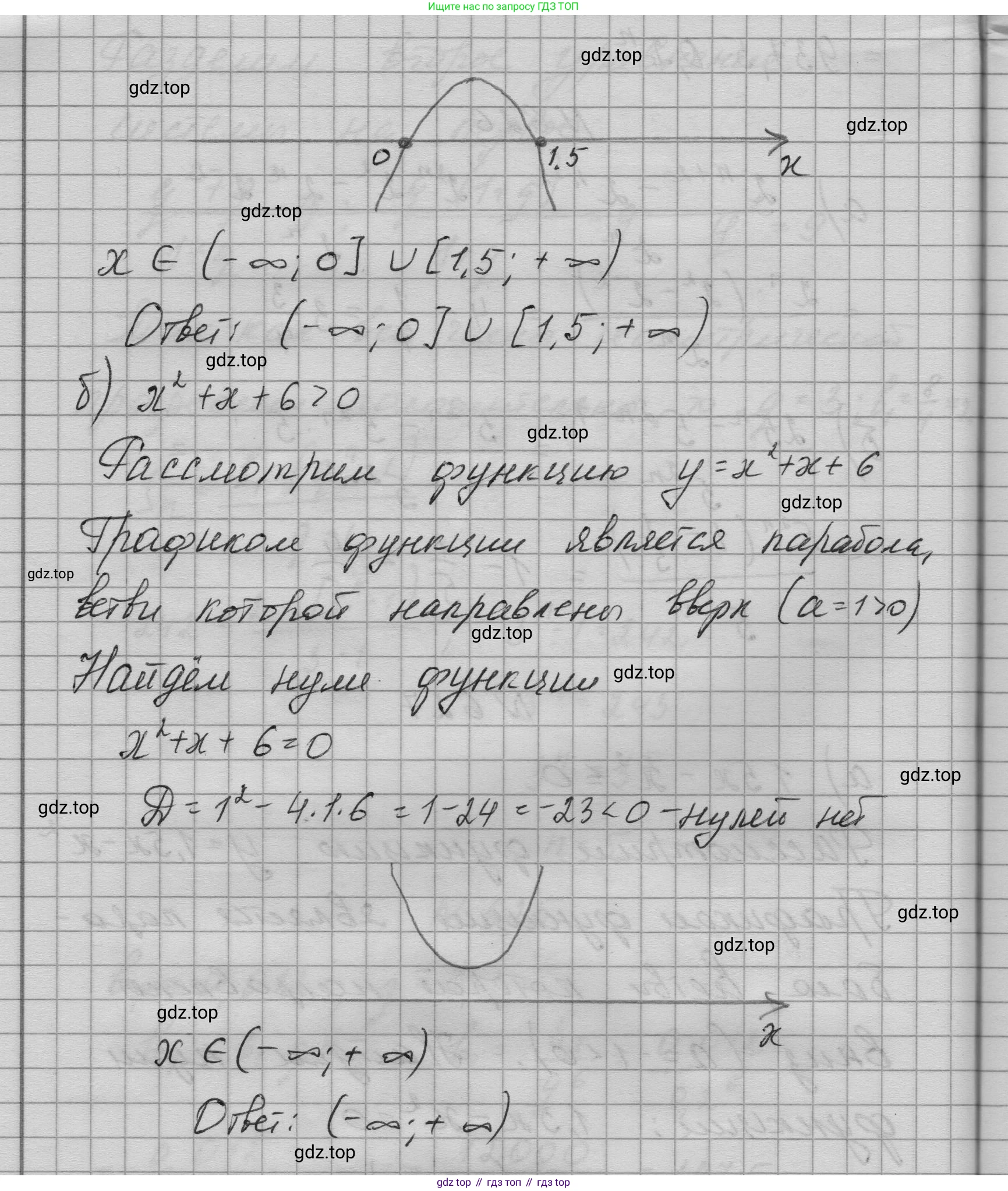 ГДЗ Алгебра, 9 класс Учебник, авторы: Макарычев Юрий Николаевич, Миндюк Нора Григорьевна, Нешков Константин Иванович, Суворова Светлана Борисовна, издательство Просвещение, Москва, 2023, белого цвета, страница 178, номер 627, Решение 1 (продолжение 2)