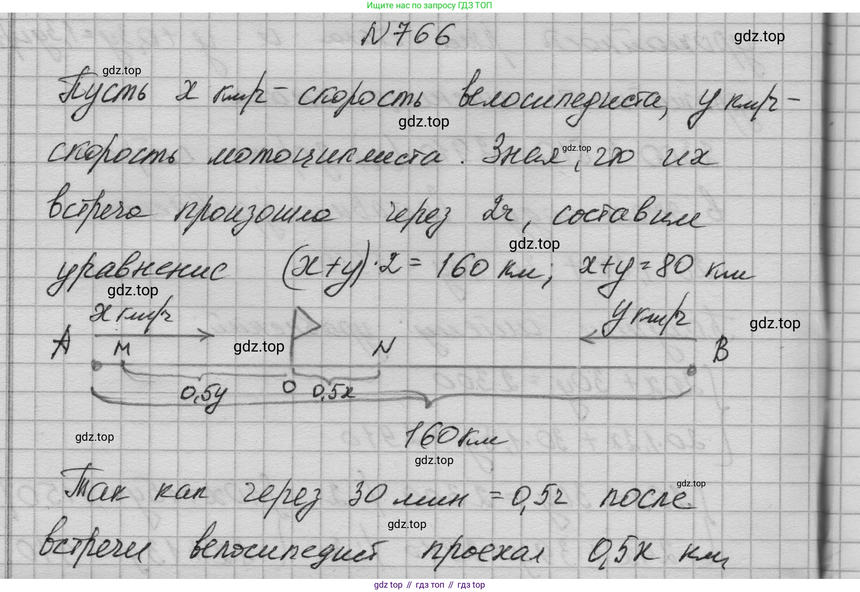 ГДЗ Алгебра, 9 класс Учебник, авторы: Макарычев Юрий Николаевич, Миндюк Нора Григорьевна, Нешков Константин Иванович, Суворова Светлана Борисовна, издательство Просвещение, Москва, 2023, белого цвета, страница 199, номер 766, Решение 1