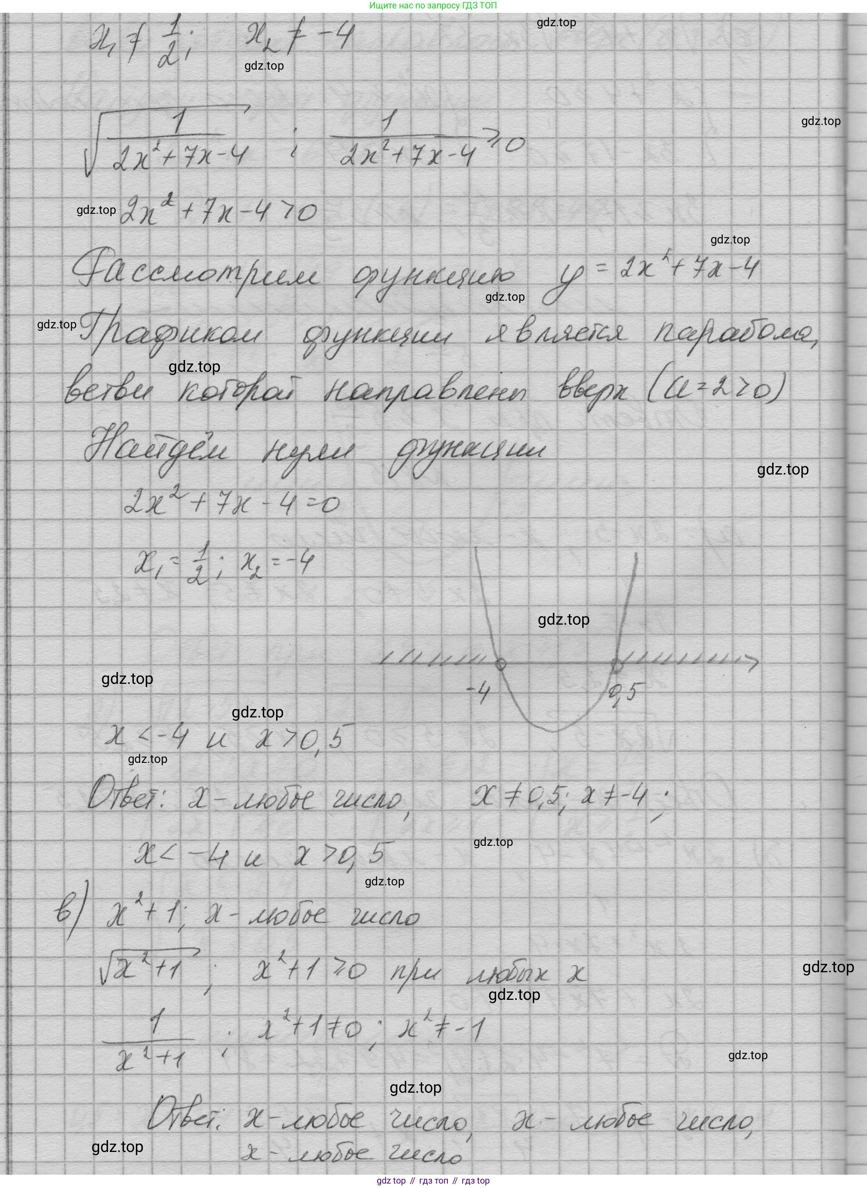 ГДЗ Алгебра, 9 класс Учебник, авторы: Макарычев Юрий Николаевич, Миндюк Нора Григорьевна, Нешков Константин Иванович, Суворова Светлана Борисовна, издательство Просвещение, Москва, 2023, белого цвета, страница 205, номер 815, Решение 1 (продолжение 2)