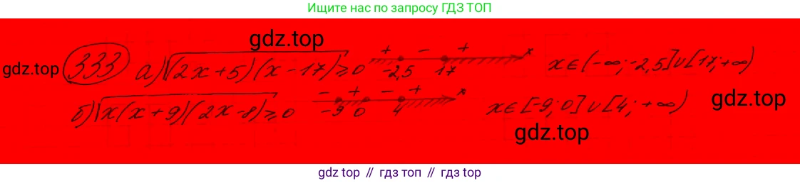 ГДЗ Алгебра, 9 класс Учебник, авторы: Макарычев Юрий Николаевич, Миндюк Нора Григорьевна, Нешков Константин Иванович, Суворова Светлана Борисовна, издательство Просвещение, Москва, 2023, белого цвета, страница 97, номер 293,  Решение 7