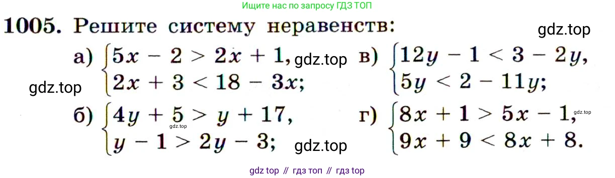 ГДЗ Алгебра, 9 класс Учебник, авторы: Макарычев Юрий Николаевич, Миндюк Нора Григорьевна, Нешков Константин Иванович, Суворова Светлана Борисовна, издательство Просвещение, Москва, 2014 - 2024, страница 237, номер 1005, Условие