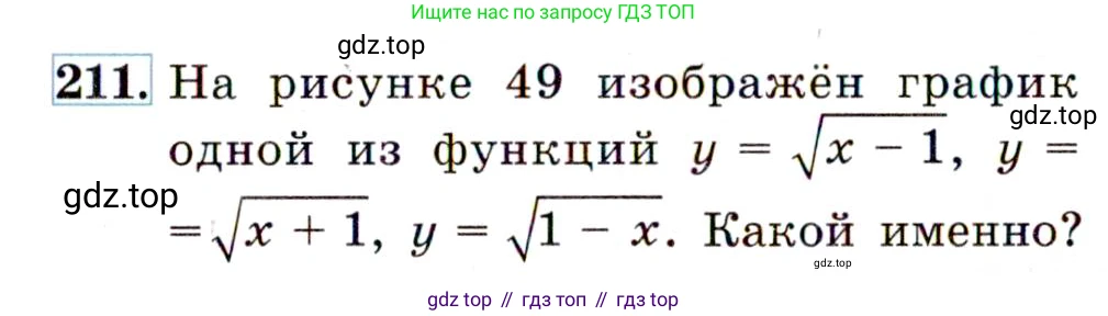 ГДЗ Алгебра, 9 класс Учебник, авторы: Макарычев Юрий Николаевич, Миндюк Нора Григорьевна, Нешков Константин Иванович, Суворова Светлана Борисовна, издательство Просвещение, Москва, 2014 - 2024, страница 69, номер 211, Условие