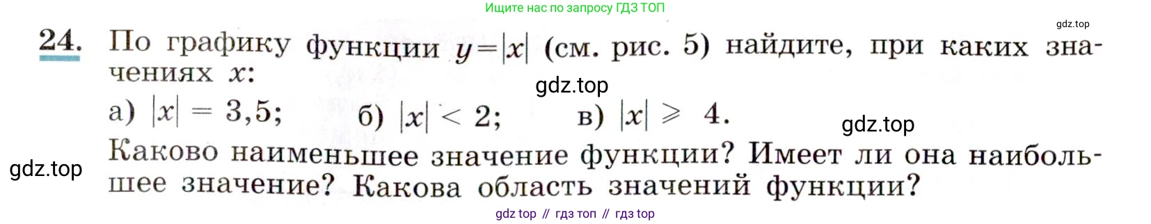 ГДЗ Алгебра, 9 класс Учебник, авторы: Макарычев Юрий Николаевич, Миндюк Нора Григорьевна, Нешков Константин Иванович, Суворова Светлана Борисовна, издательство Просвещение, Москва, 2014 - 2024, страница 12, номер 24, Условие