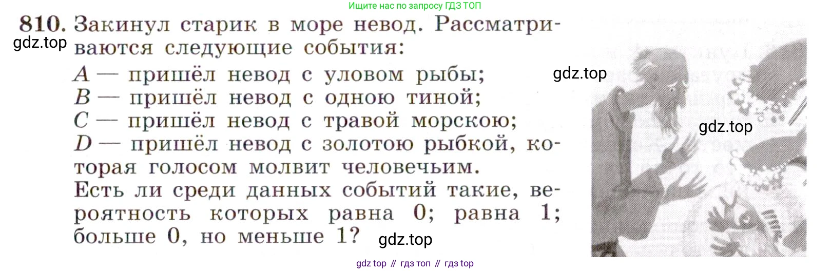 ГДЗ Алгебра, 9 класс Учебник, авторы: Макарычев Юрий Николаевич, Миндюк Нора Григорьевна, Нешков Константин Иванович, Суворова Светлана Борисовна, издательство Просвещение, Москва, 2014 - 2024, страница 209, номер 810, Условие