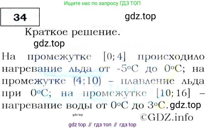 ГДЗ Алгебра, 9 класс Учебник, авторы: Макарычев Юрий Николаевич, Миндюк Нора Григорьевна, Нешков Константин Иванович, Суворова Светлана Борисовна, издательство Просвещение, Москва, 2014 - 2024, страница 19, номер 34, Решение 3