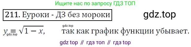 ГДЗ Алгебра, 9 класс Учебник, авторы: Макарычев Юрий Николаевич, Миндюк Нора Григорьевна, Нешков Константин Иванович, Суворова Светлана Борисовна, издательство Просвещение, Москва, 2014 - 2024, страница 69, номер 211, Решение 5