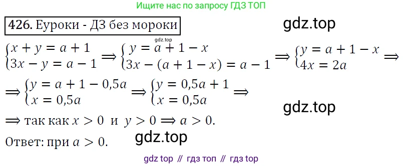 ГДЗ Алгебра, 9 класс Учебник, авторы: Макарычев Юрий Николаевич, Миндюк Нора Григорьевна, Нешков Константин Иванович, Суворова Светлана Борисовна, издательство Просвещение, Москва, 2014 - 2024, страница 117, номер 426, Решение 5