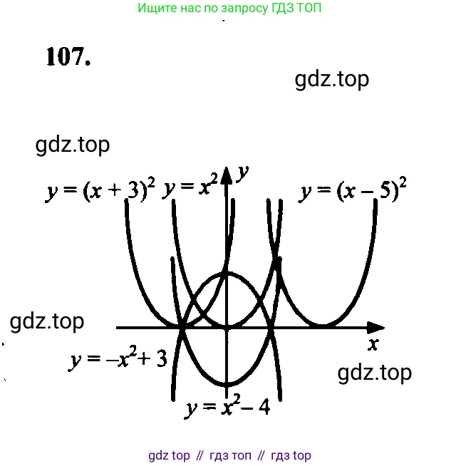 Алгебра, 9 класс Учебник, авторы: Макарычев Юрий Николаевич, Миндюк Нора Григорьевна, Нешков Константин Иванович, Суворова Светлана Борисовна, издательство Просвещение, Москва, 2014 - 2024, страница 42, номер 107, Решение 6