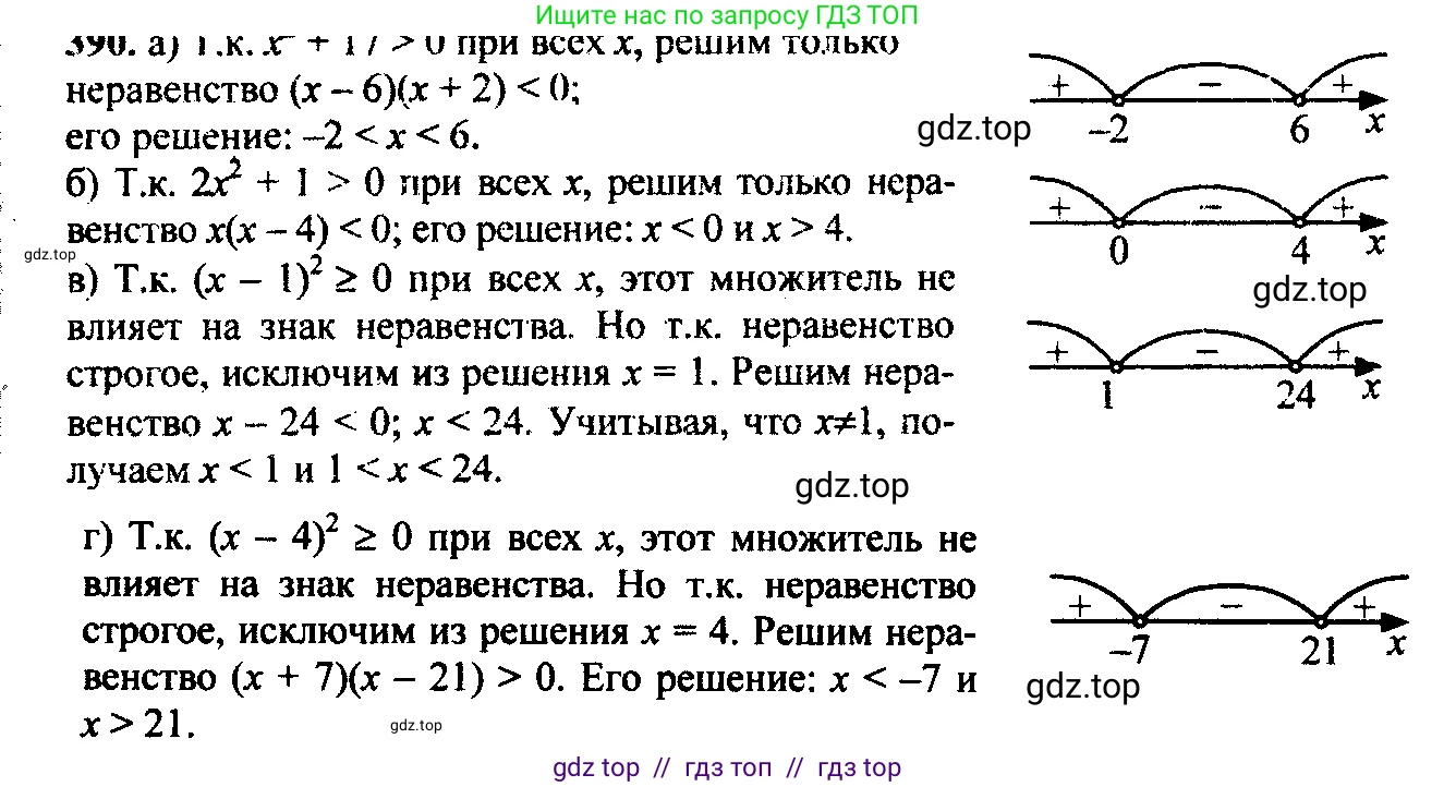 Алгебра, 9 класс Учебник, авторы: Макарычев Юрий Николаевич, Миндюк Нора Григорьевна, Нешков Константин Иванович, Суворова Светлана Борисовна, издательство Просвещение, Москва, 2014 - 2024, страница 107, номер 390, Решение 6