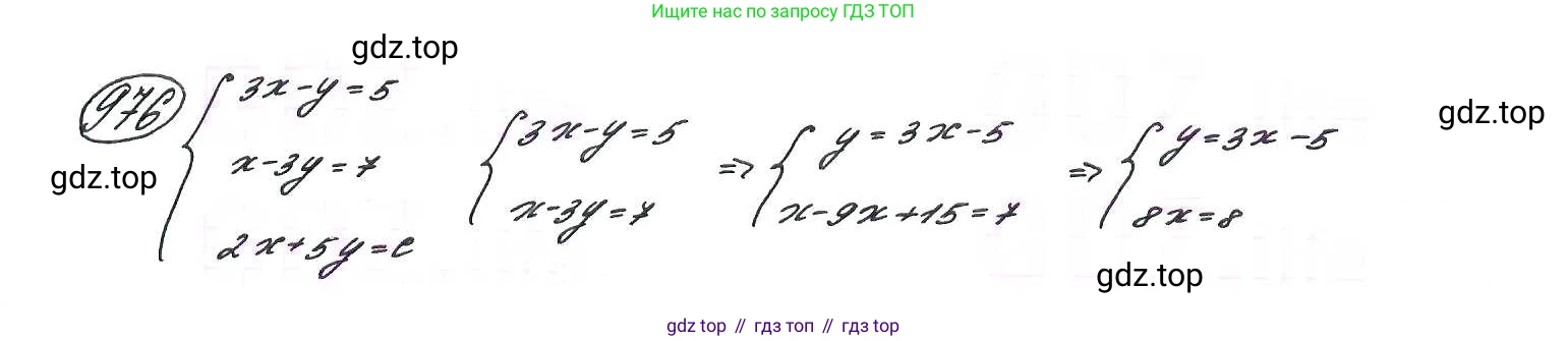 ГДЗ Алгебра, 9 класс Учебник, авторы: Макарычев Юрий Николаевич, Миндюк Нора Григорьевна, Нешков Константин Иванович, Суворова Светлана Борисовна, издательство Просвещение, Москва, 2014 - 2024, страница 234, номер 976, Решение 7