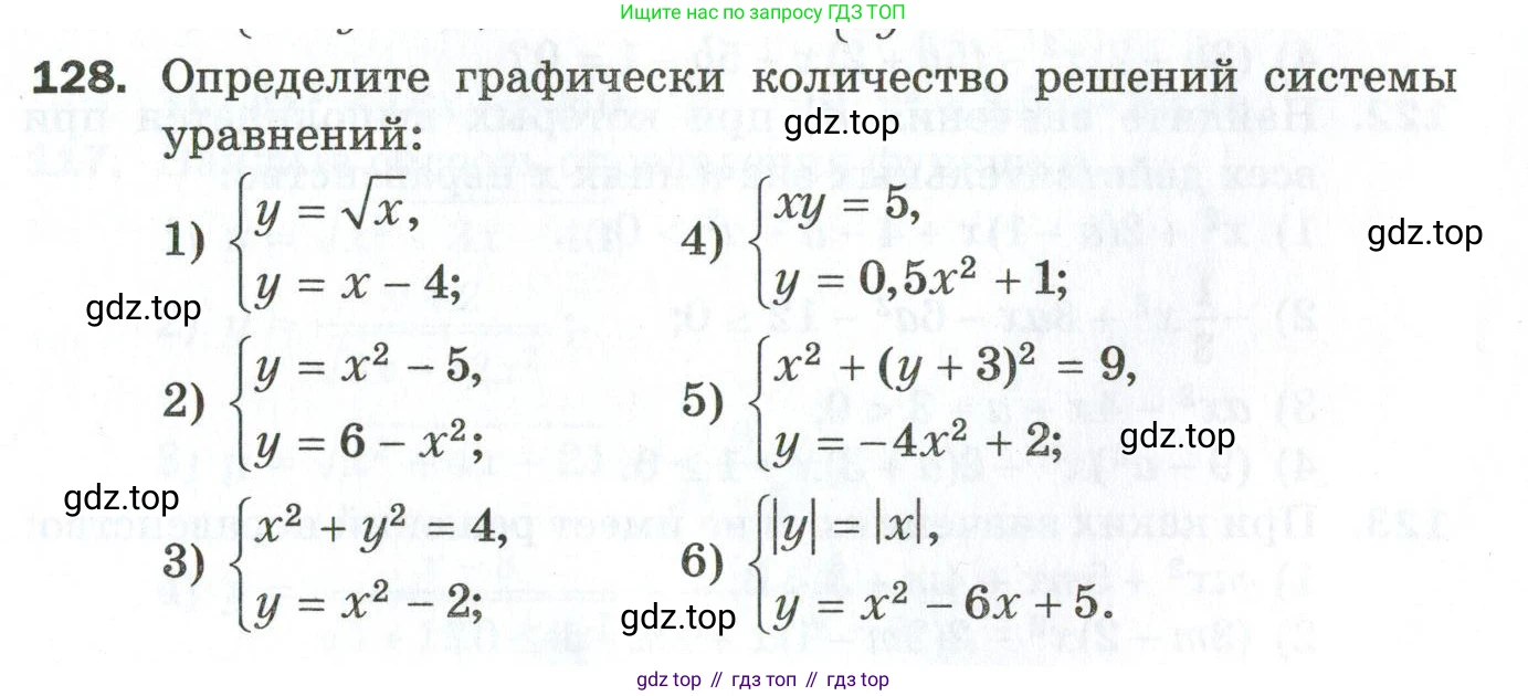 ГДЗ Алгебра, 9 класс Дидактические материалы, авторы: Мерзляк Аркадий Григорьевич, Полонский Виталий Борисович, Рабинович Ефим Михайлович, Якир Михаил Семёнович, издательство Просвещение, Москва, 2015, голубого цвета, страница 24, номер 128, Условие
