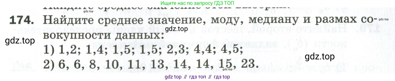 ГДЗ Алгебра, 9 класс Дидактические материалы, авторы: Мерзляк Аркадий Григорьевич, Полонский Виталий Борисович, Рабинович Ефим Михайлович, Якир Михаил Семёнович, издательство Просвещение, Москва, 2015, голубого цвета, страница 31, номер 174, Условие