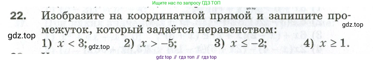 ГДЗ Алгебра, 9 класс Дидактические материалы, авторы: Мерзляк Аркадий Григорьевич, Полонский Виталий Борисович, Рабинович Ефим Михайлович, Якир Михаил Семёнович, издательство Просвещение, Москва, 2015, голубого цвета, страница 7, номер 22, Условие