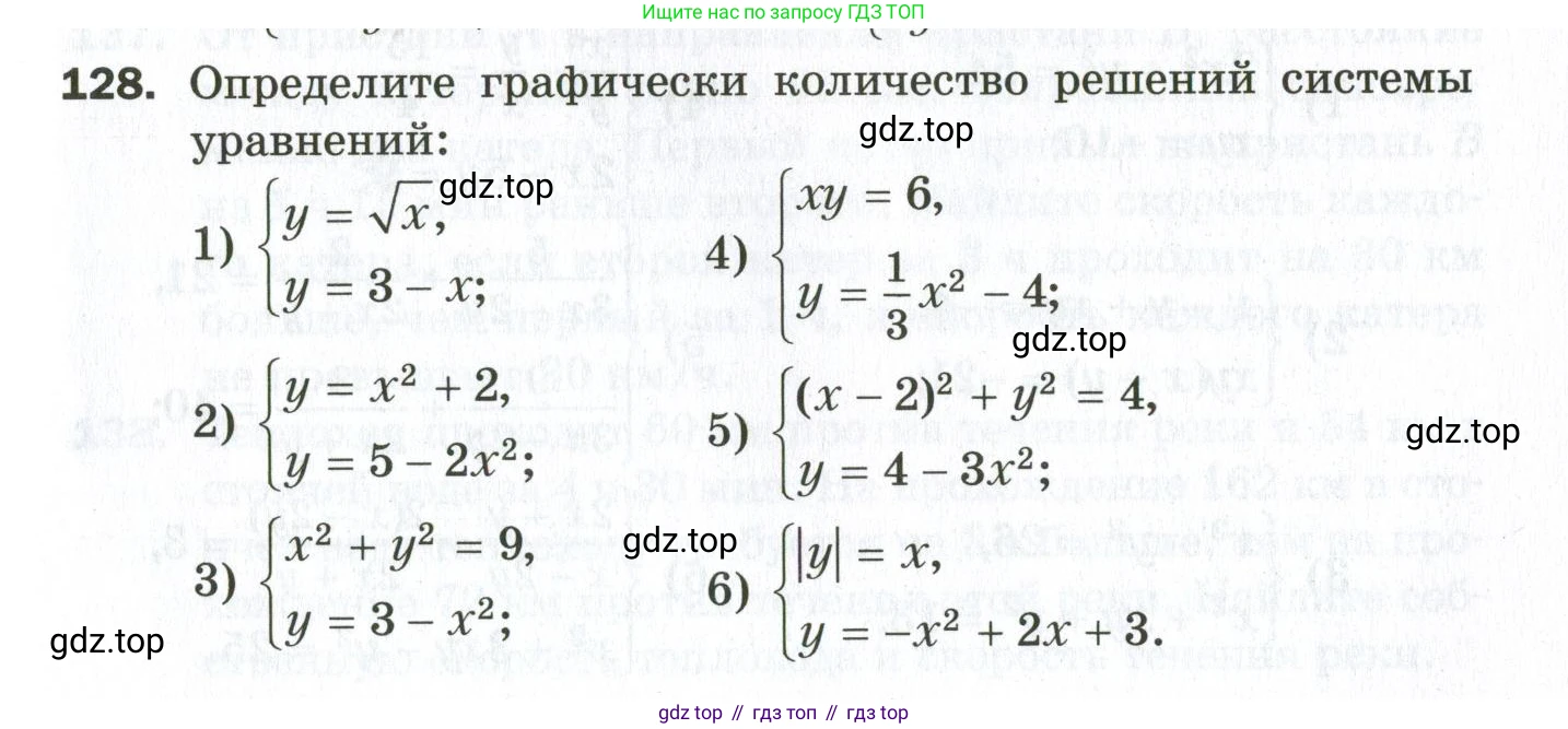 ГДЗ Алгебра, 9 класс Дидактические материалы, авторы: Мерзляк Аркадий Григорьевич, Полонский Виталий Борисович, Рабинович Ефим Михайлович, Якир Михаил Семёнович, издательство Просвещение, Москва, 2015, голубого цвета, страница 59, номер 128, Условие