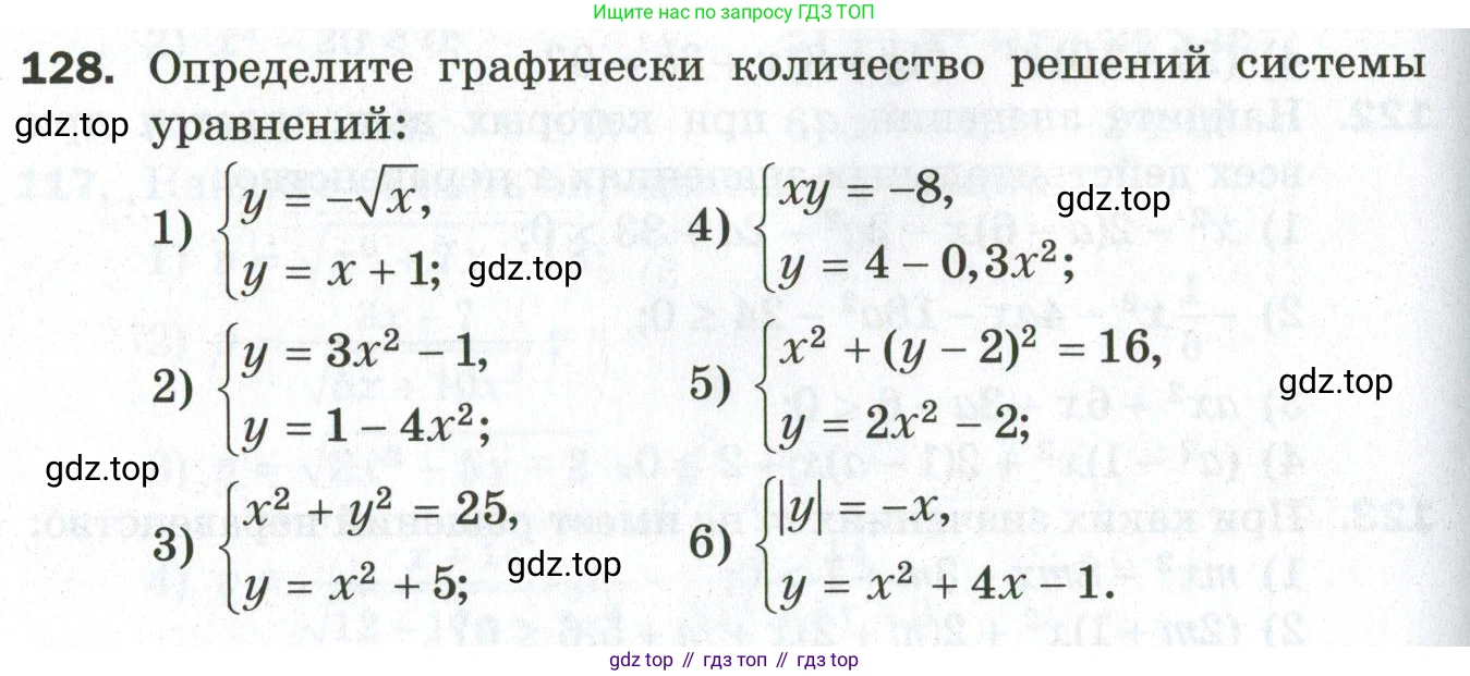 ГДЗ Алгебра, 9 класс Дидактические материалы, авторы: Мерзляк Аркадий Григорьевич, Полонский Виталий Борисович, Рабинович Ефим Михайлович, Якир Михаил Семёнович, издательство Просвещение, Москва, 2015, голубого цвета, страница 94, номер 128, Условие