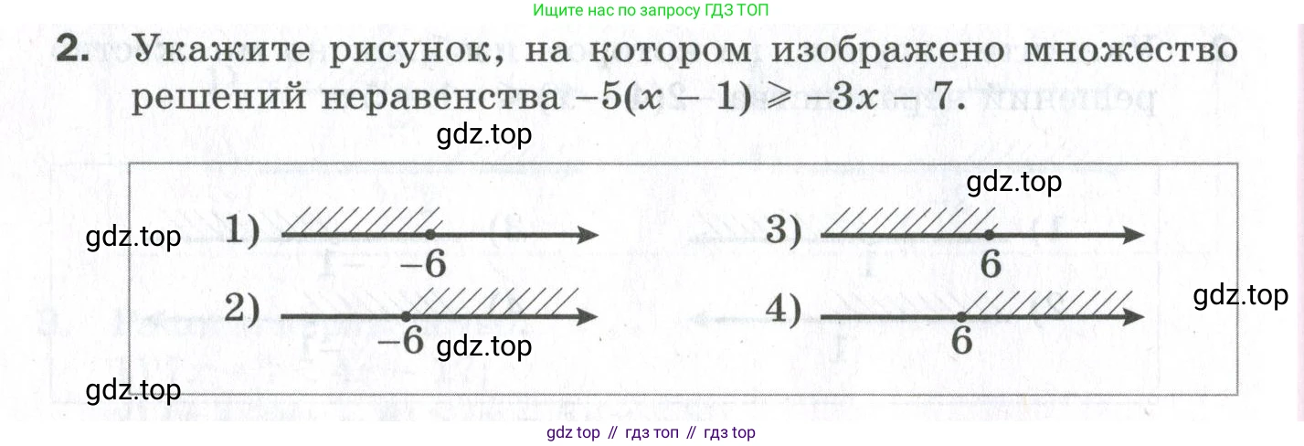 ГДЗ Алгебра, 9 класс Проверочные работы, авторы: Мерзляк Аркадий Григорьевич, Якир Михаил Семёнович, издательство Просвещение, Москва, 2022, голубого цвета, Часть 1, страница 22, номер 2, Условие