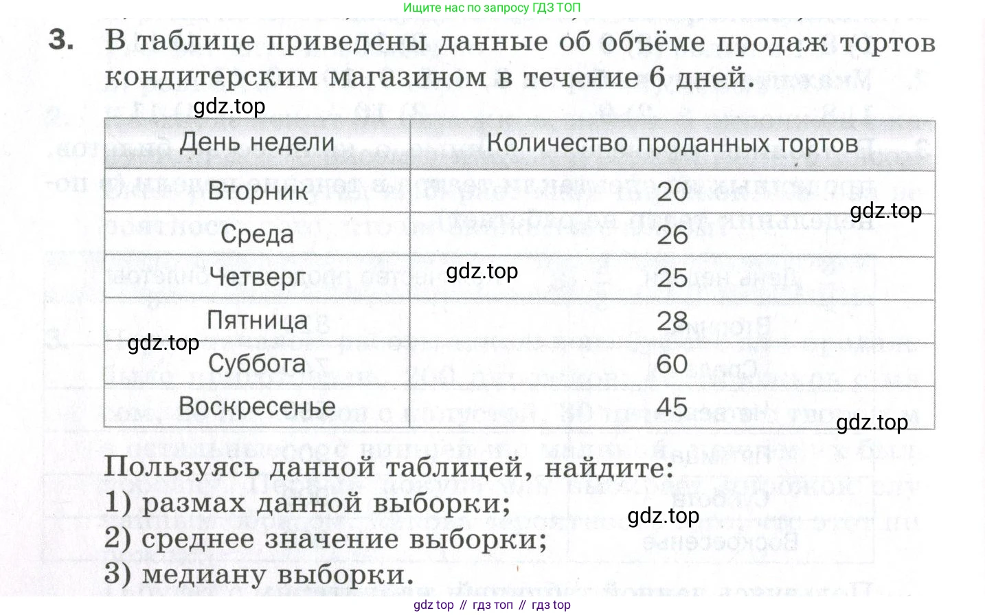 ГДЗ Алгебра, 9 класс Проверочные работы, авторы: Мерзляк Аркадий Григорьевич, Якир Михаил Семёнович, издательство Просвещение, Москва, 2022, голубого цвета, Часть 1, страница 74, номер 3, Условие