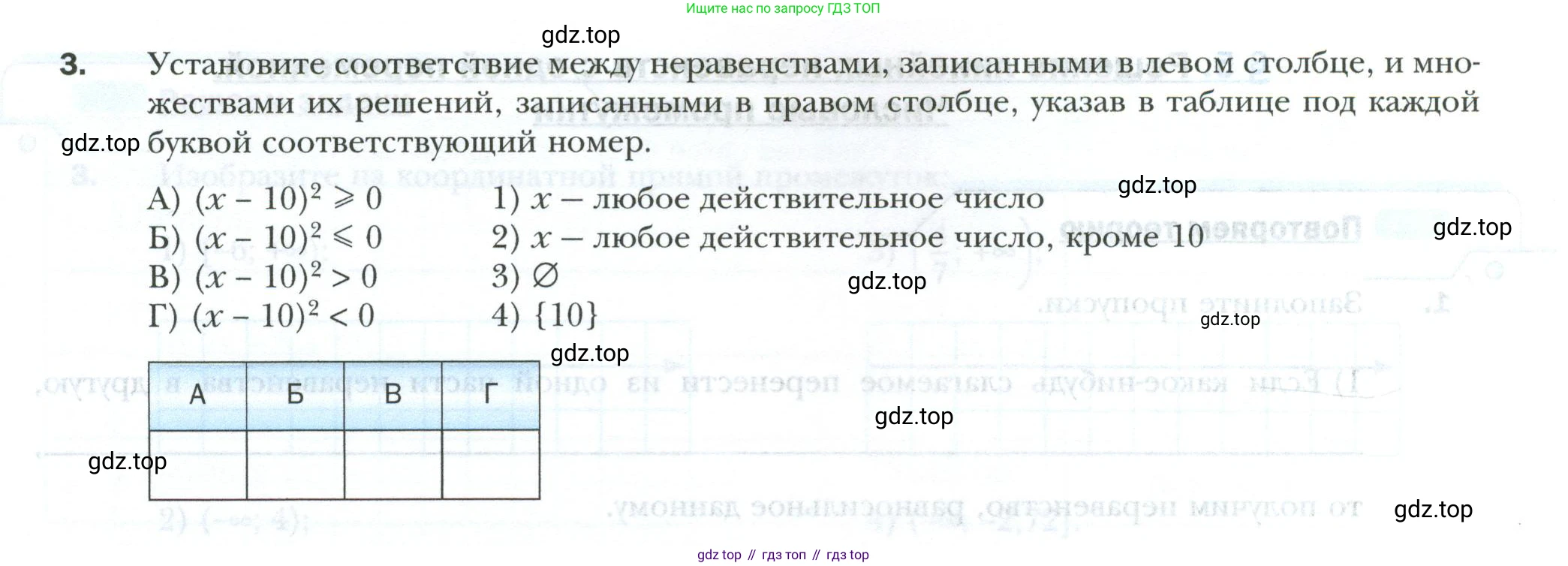 ГДЗ Алгебра, 9 класс рабочая тетрадь, авторы: Мерзляк Аркадий Григорьевич, Полонский Виталий Борисович, Якир Михаил Семёнович, издательство Просвещение, Москва, 2021, голубого цвета, Часть 1, страница 23, номер 3, Условие
