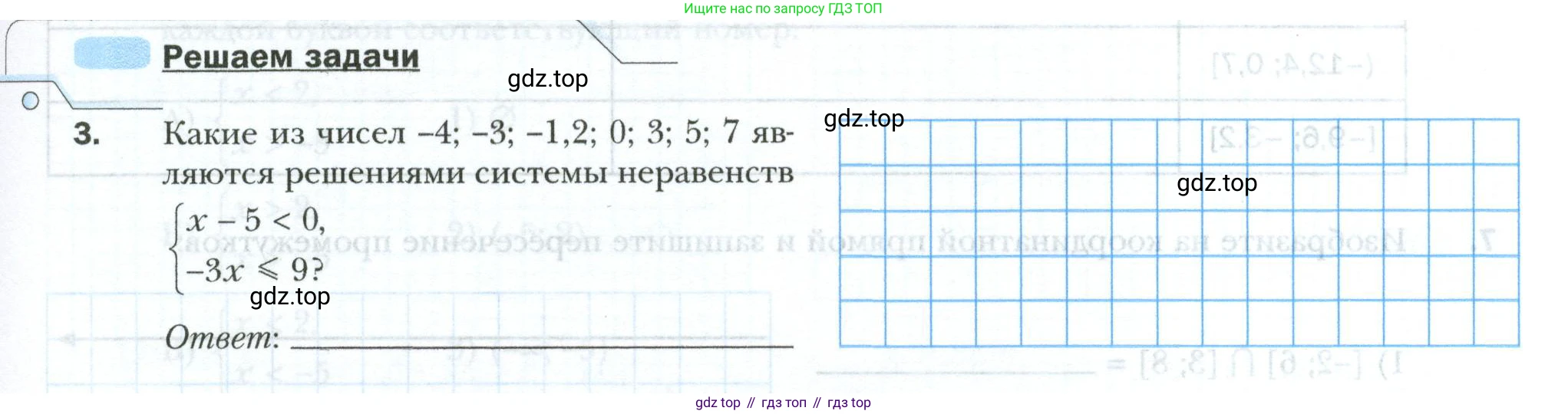 ГДЗ Алгебра, 9 класс рабочая тетрадь, авторы: Мерзляк Аркадий Григорьевич, Полонский Виталий Борисович, Якир Михаил Семёнович, издательство Просвещение, Москва, 2021, голубого цвета, Часть 1, страница 43, номер 3, Условие