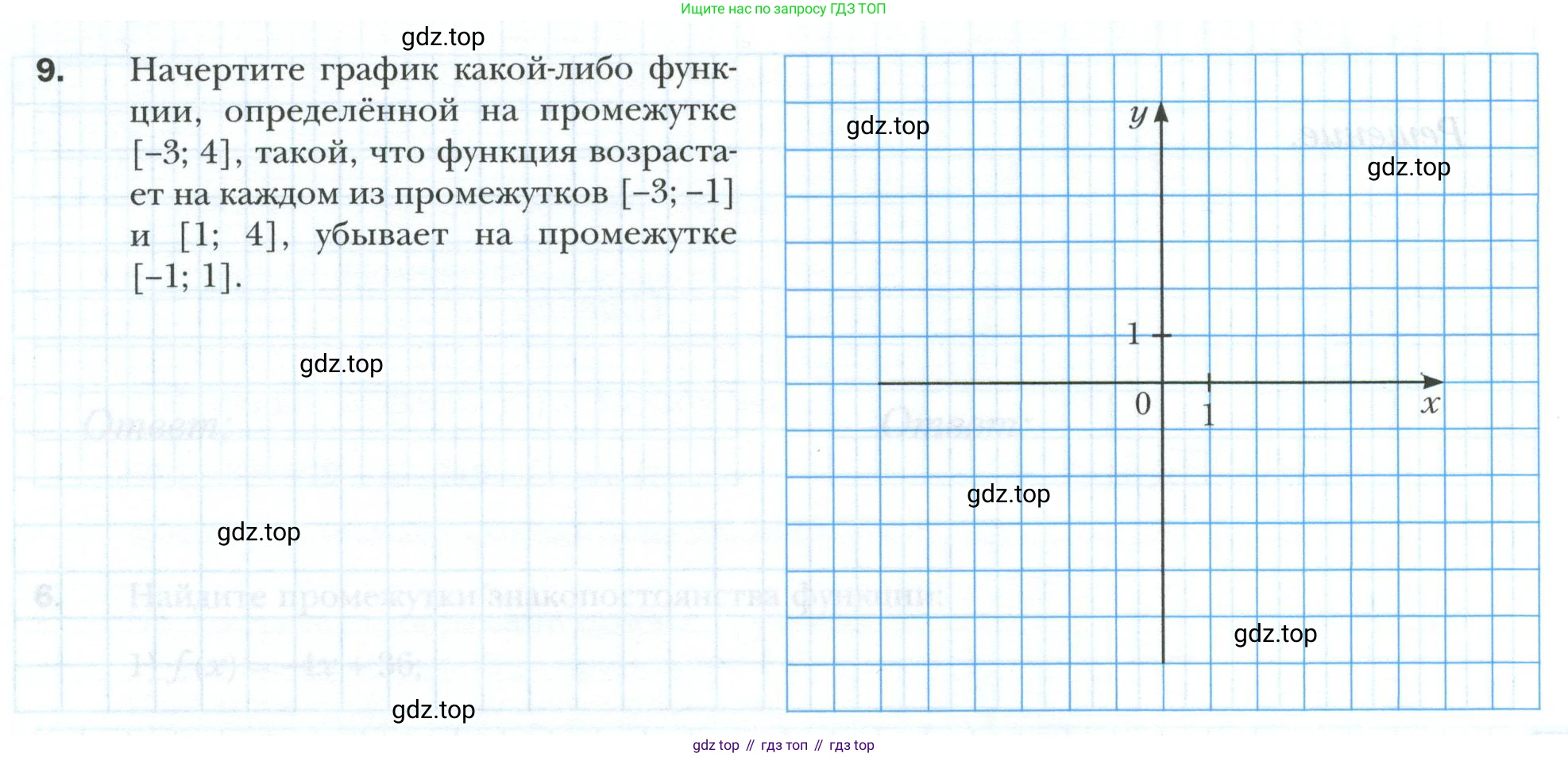ГДЗ Алгебра, 9 класс рабочая тетрадь, авторы: Мерзляк Аркадий Григорьевич, Полонский Виталий Борисович, Якир Михаил Семёнович, издательство Просвещение, Москва, 2021, голубого цвета, Часть 1, страница 80, номер 9, Условие