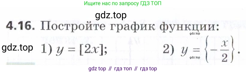 ГДЗ Алгебра, 9 класс Учебник, авторы: Мерзляк Аркадий Григорьевич, Поляков Виталий Михайлович, издательство Просвещение, Москва, 2015, страница 46, номер 4.16, Условие