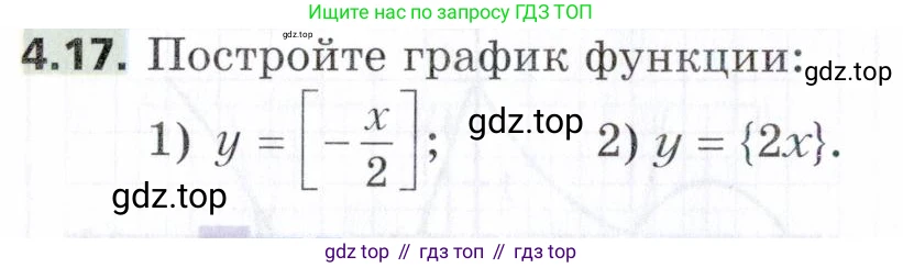 ГДЗ Алгебра, 9 класс Учебник, авторы: Мерзляк Аркадий Григорьевич, Поляков Виталий Михайлович, издательство Просвещение, Москва, 2015, страница 46, номер 4.17, Условие