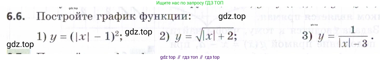 ГДЗ Алгебра, 9 класс Учебник, авторы: Мерзляк Аркадий Григорьевич, Поляков Виталий Михайлович, издательство Просвещение, Москва, 2015, страница 66, номер 6.6, Условие