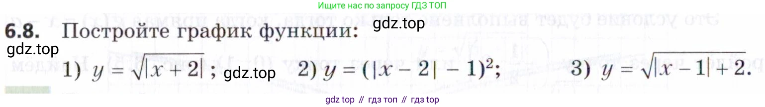 ГДЗ Алгебра, 9 класс Учебник, авторы: Мерзляк Аркадий Григорьевич, Поляков Виталий Михайлович, издательство Просвещение, Москва, 2015, страница 66, номер 6.8, Условие