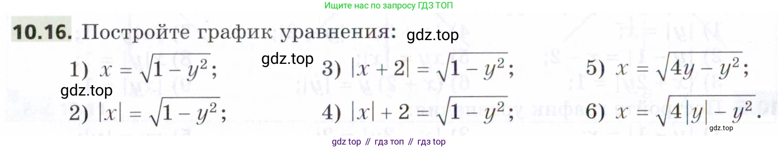 ГДЗ Алгебра, 9 класс Учебник, авторы: Мерзляк Аркадий Григорьевич, Поляков Виталий Михайлович, издательство Просвещение, Москва, 2015, страница 112, номер 10.16, Условие