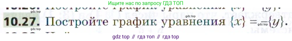 ГДЗ Алгебра, 9 класс Учебник, авторы: Мерзляк Аркадий Григорьевич, Поляков Виталий Михайлович, издательство Просвещение, Москва, 2015, страница 113, номер 10.27, Условие