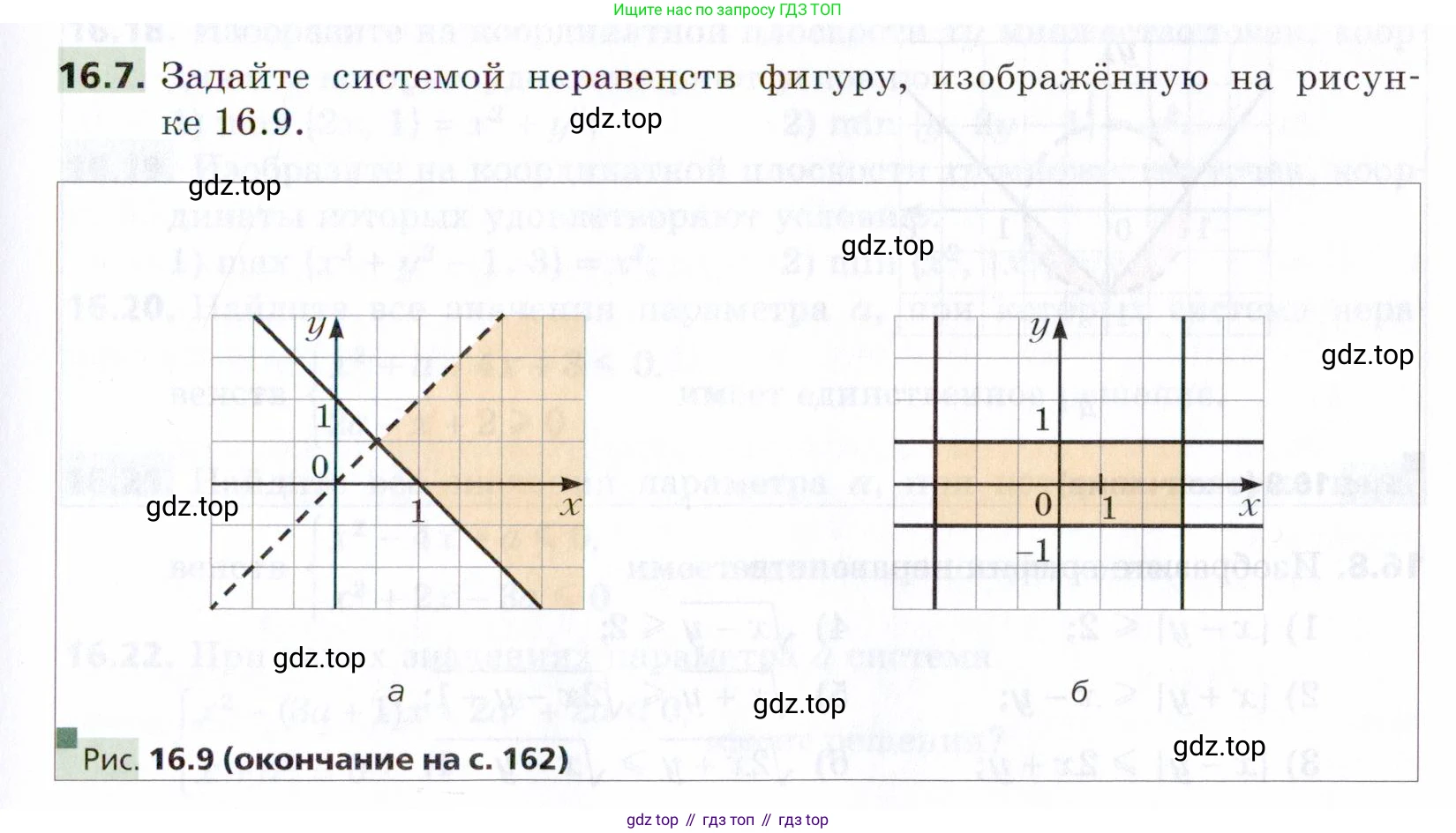 ГДЗ Алгебра, 9 класс Учебник, авторы: Мерзляк Аркадий Григорьевич, Поляков Виталий Михайлович, издательство Просвещение, Москва, 2015, страница 161, номер 16.7, Условие