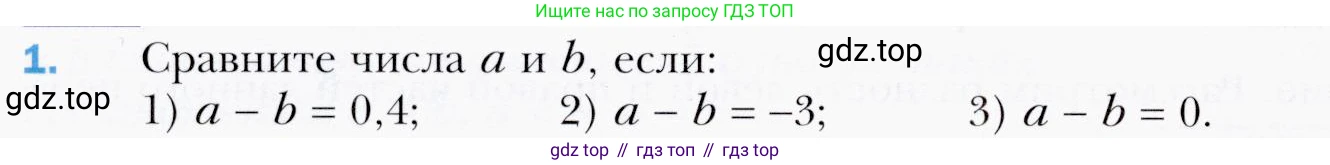ГДЗ Алгебра, 9 класс Учебник, авторы: Мерзляк Аркадий Григорьевич, Полонский Виталий Борисович, Якир Михаил Семёнович, издательство Просвещение, Москва, 2019, голубого цвета, страница 8, номер 1, Условия