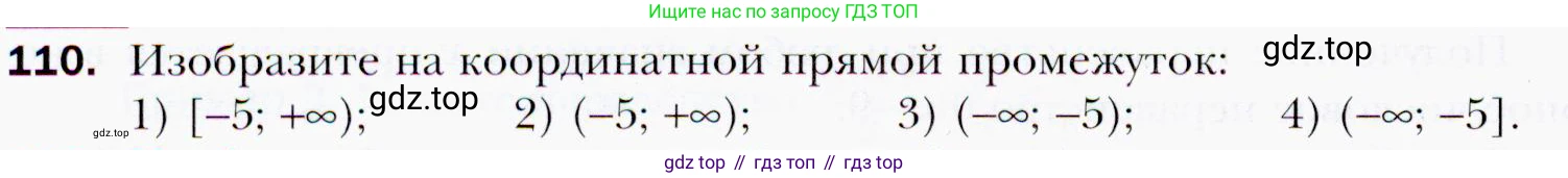 ГДЗ Алгебра, 9 класс Учебник, авторы: Мерзляк Аркадий Григорьевич, Полонский Виталий Борисович, Якир Михаил Семёнович, издательство Просвещение, Москва, 2019, голубого цвета, страница 34, номер 110, Условия
