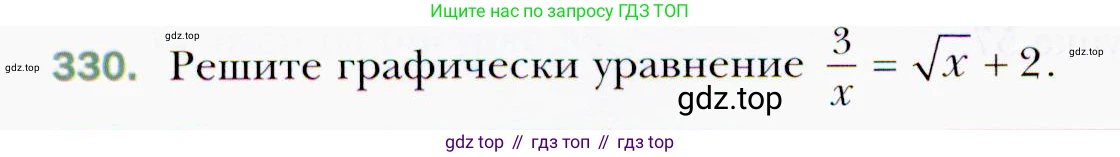 ГДЗ Алгебра, 9 класс Учебник, авторы: Мерзляк Аркадий Григорьевич, Полонский Виталий Борисович, Якир Михаил Семёнович, издательство Просвещение, Москва, 2019, голубого цвета, страница 92, номер 330, Условия