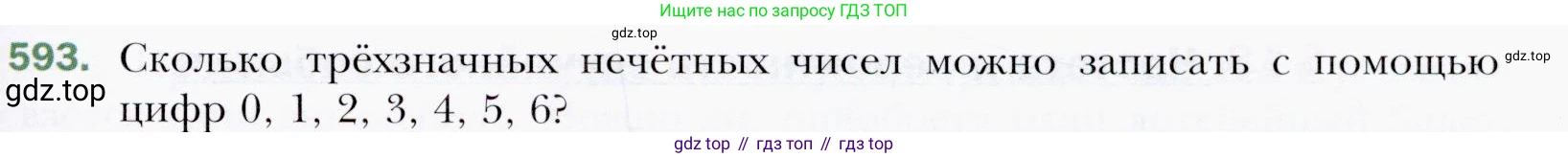 ГДЗ Алгебра, 9 класс Учебник, авторы: Мерзляк Аркадий Григорьевич, Полонский Виталий Борисович, Якир Михаил Семёнович, издательство Просвещение, Москва, 2019, голубого цвета, страница 161, номер 593, Условия